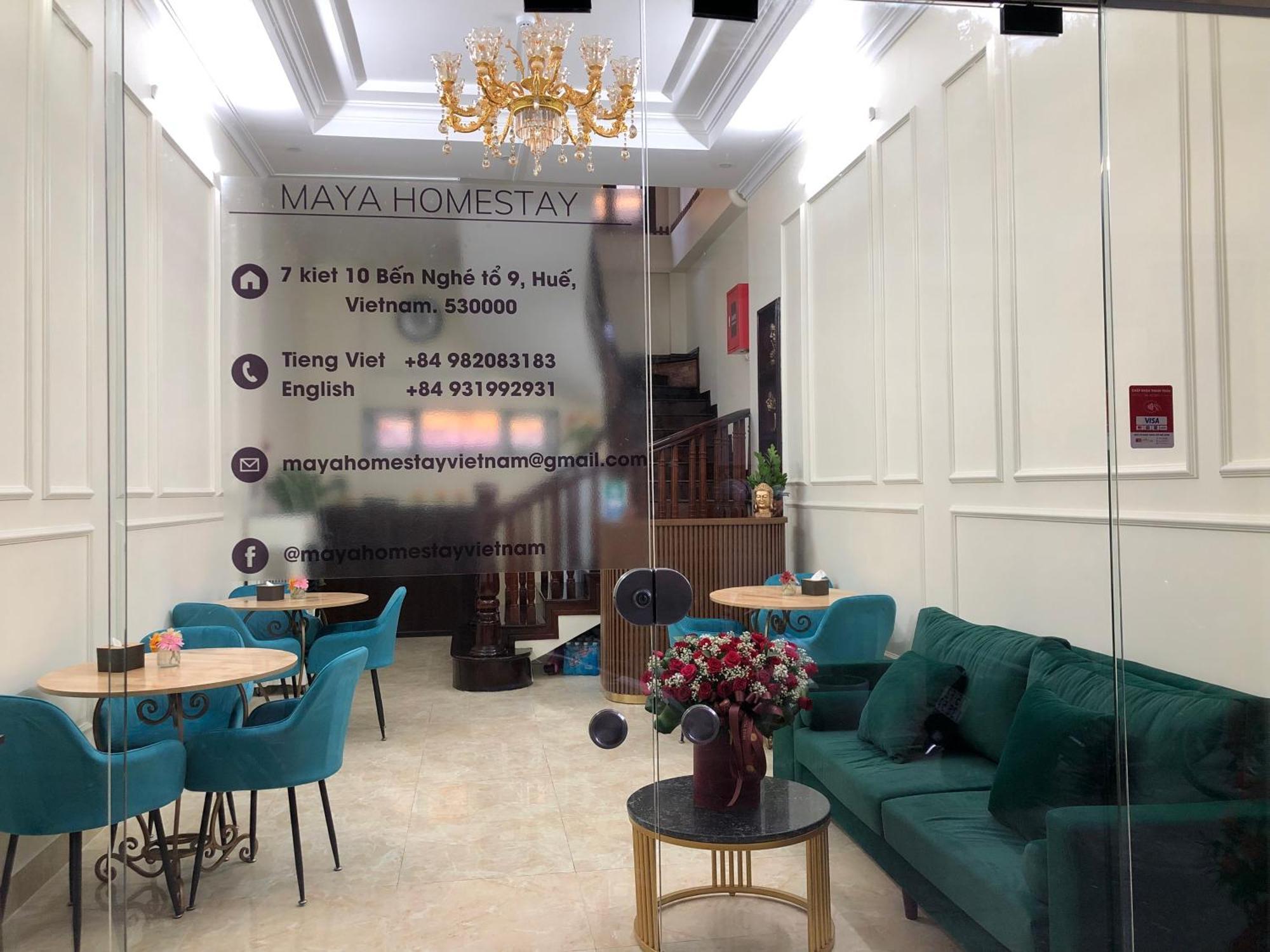 Maya Homestay Хюе Екстер'єр фото